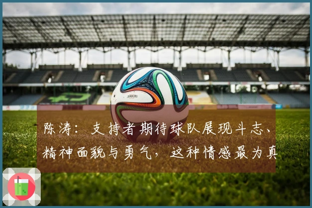陈涛：支持者期待球队展现斗志、精神面貌与勇气，这种情感最为真挚