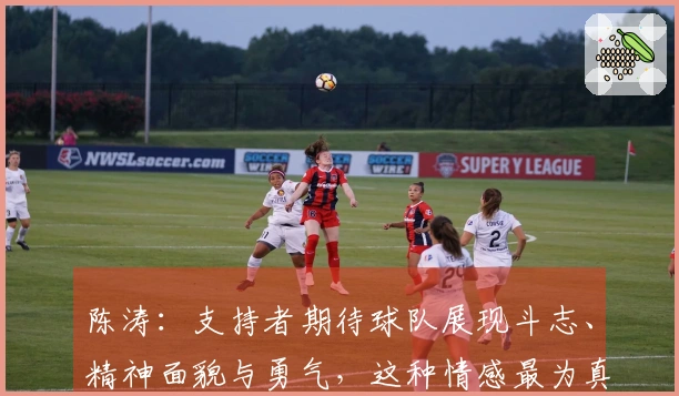 陈涛：支持者期待球队展现斗志、精神面貌与勇气，这种情感最为真挚